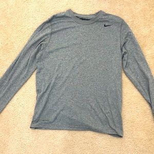 Men’s long sleeve workout shirt
